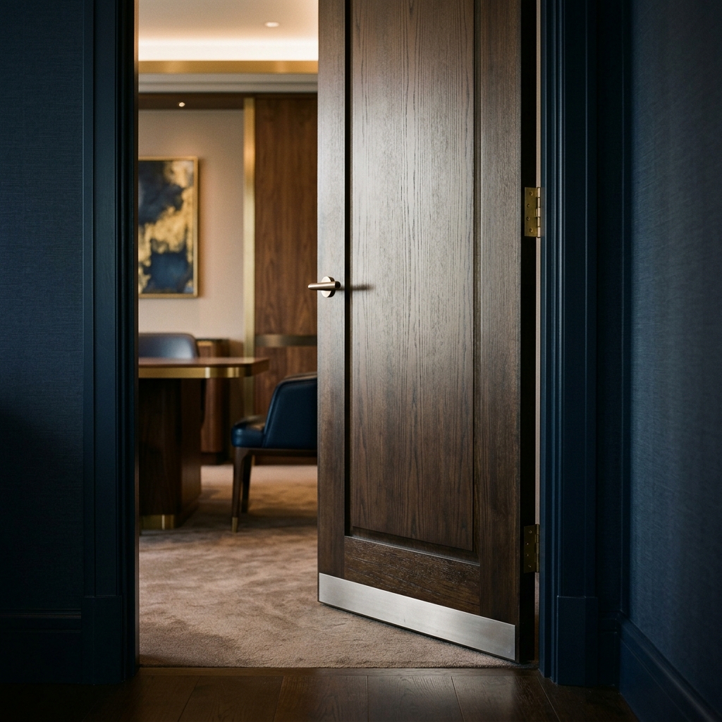 Refined interior reflecting the discreet, considered environment of C-Suite100's executive consultancy